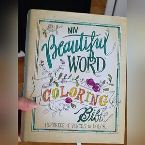 Beautiful Word Colouring NIV Christian Bible GIFT Brand New